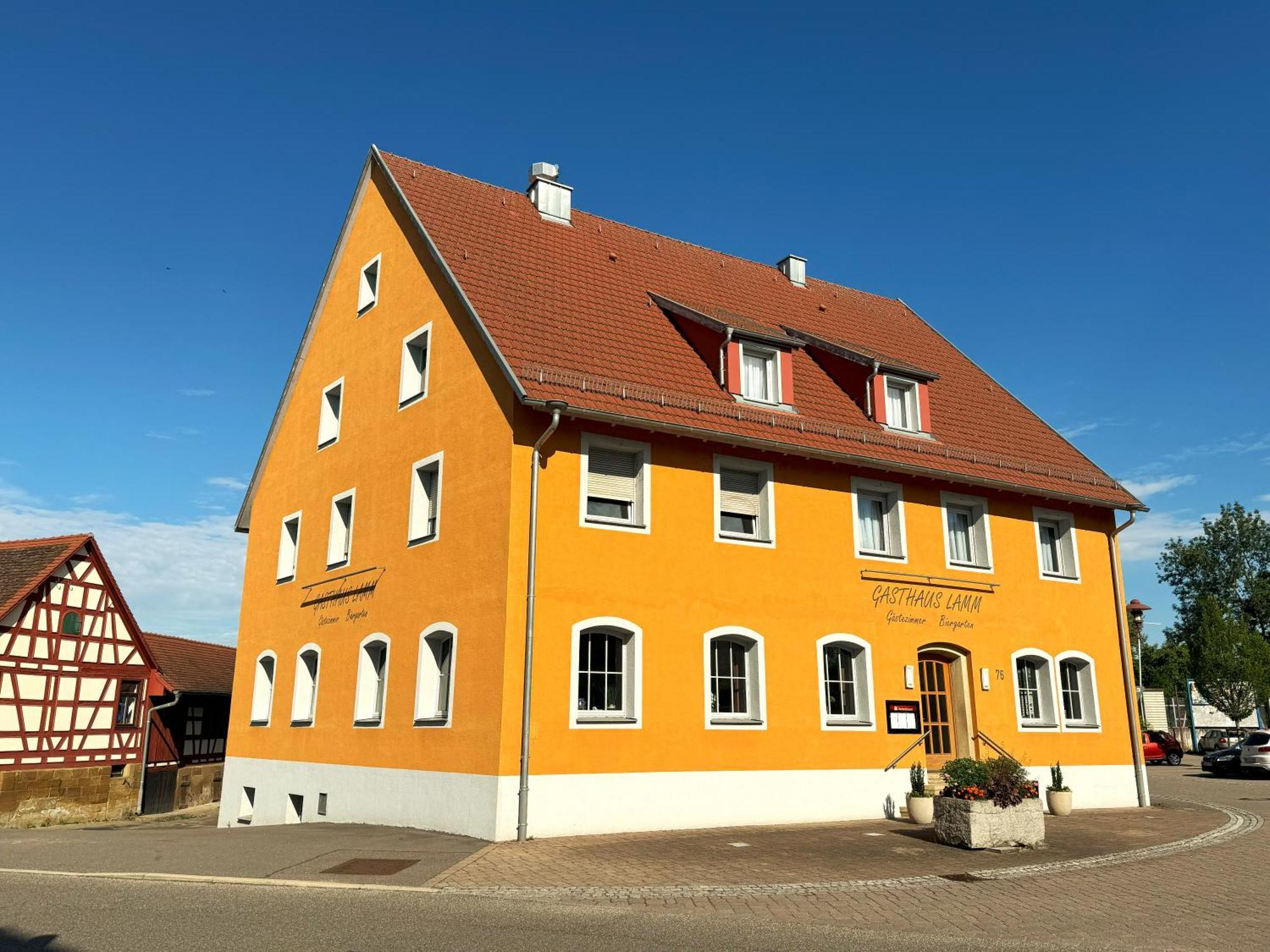 Gasthaus Lamm Neuenstadt am Kocher Exterior foto